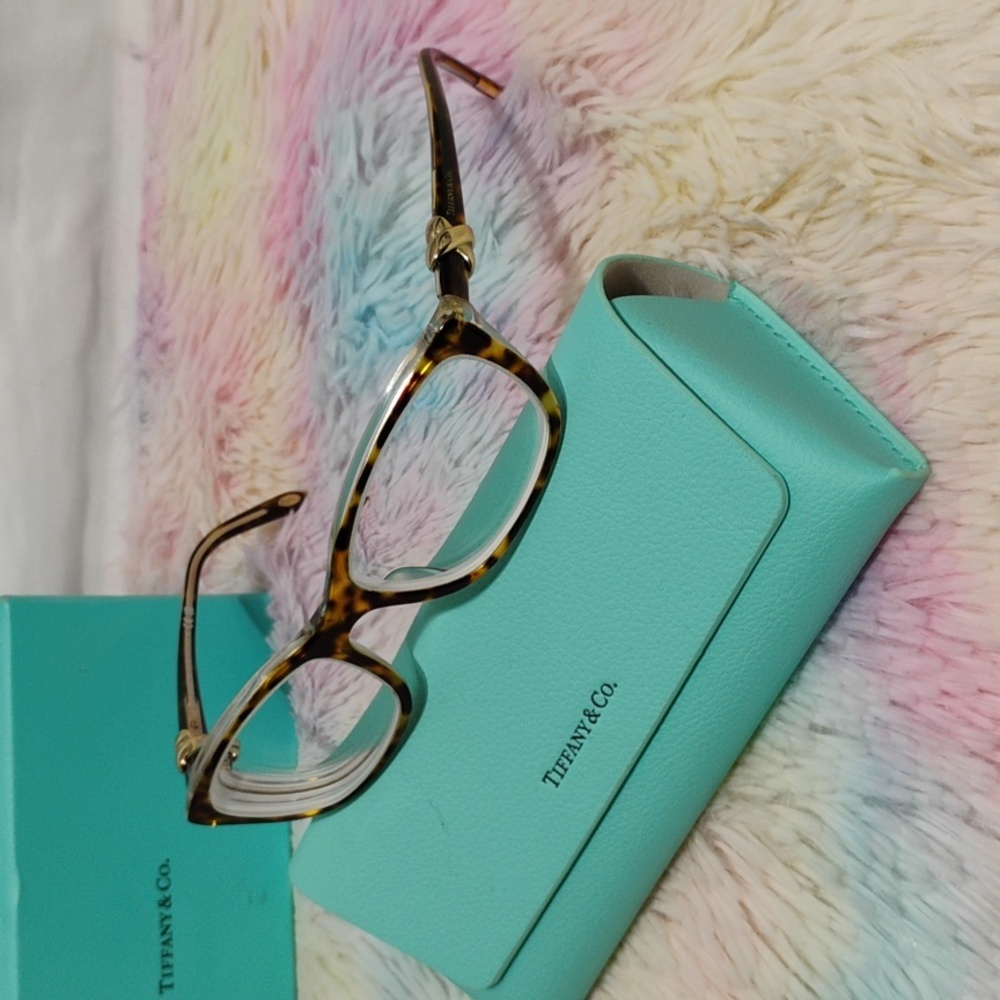 SALE! Authentic Tiffany & Co. Glasses Gently Worn W Case & Box - Picture 2 of 16